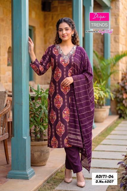 Diya trends aditi vol 4 best wholesale.kurtis.in.ramamurthynagar